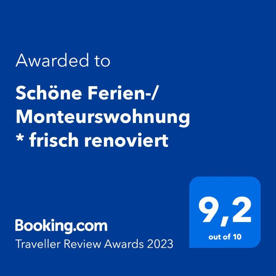 Schoene Ferien- Monteurswohnung - Ruhig Und Malerisch Gelegen 호프가이스마 외부 사진